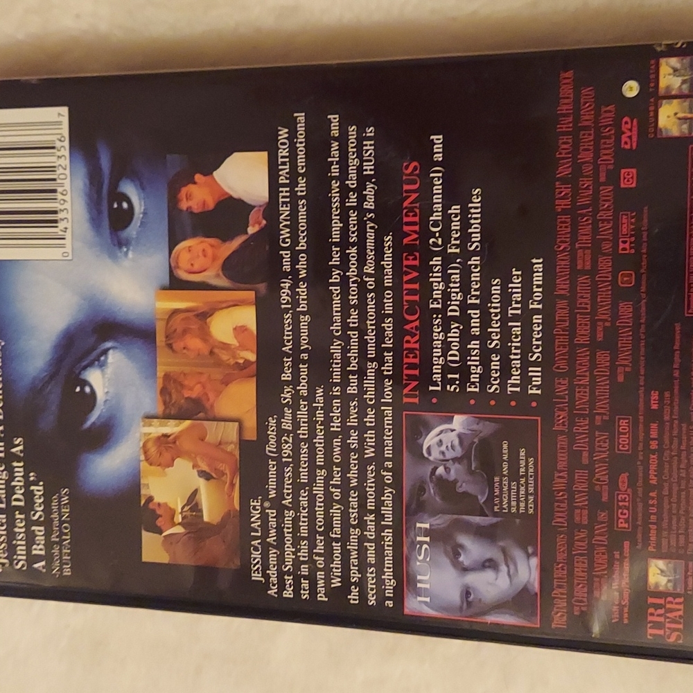 Hush DVD - Picture 2 of 5